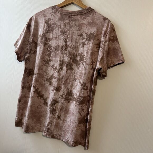 Lululemon 5 Year Basic Tee Shirt Earth Dye Mens Sz ML? - Picture 8 of 12